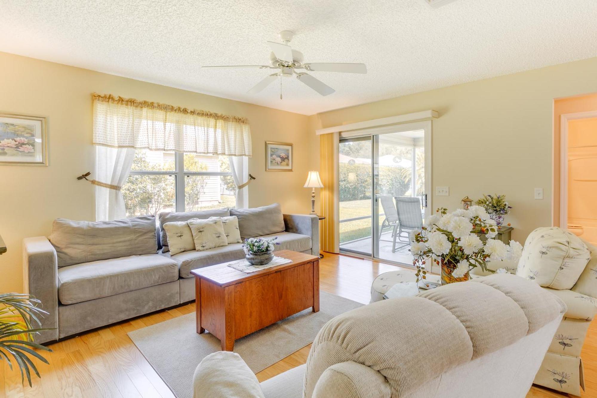 The Villages Vacation Rental With Lanai And Golf Cart! ภายนอก รูปภาพ